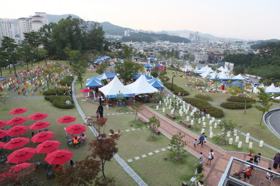 제17회 원주한지문화제 현장 사진(주간)